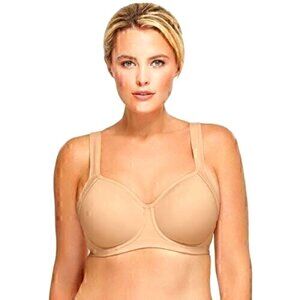 Wacoal Women's Sport Contour Convertible Underwire Bra, Sand, 40C